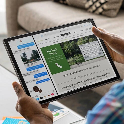 استيكر شفاف ايباد اير 6 يونيك 2024