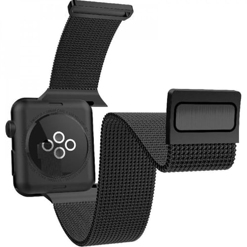 سير ساعه 44.42 حديد اسود اكس دوريا