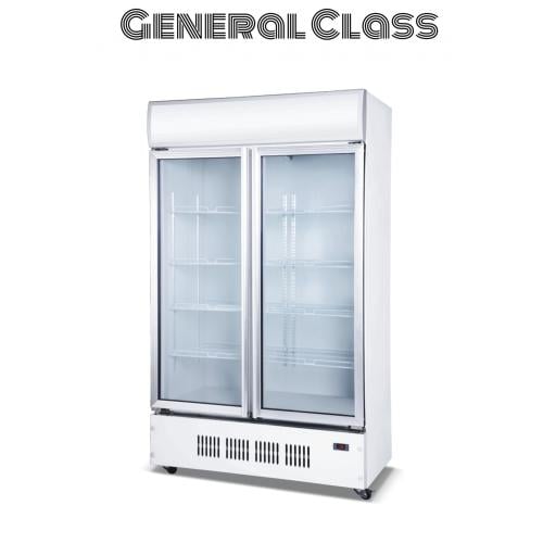 ثلاجة عرض باب مزدوج جنرال كلاس