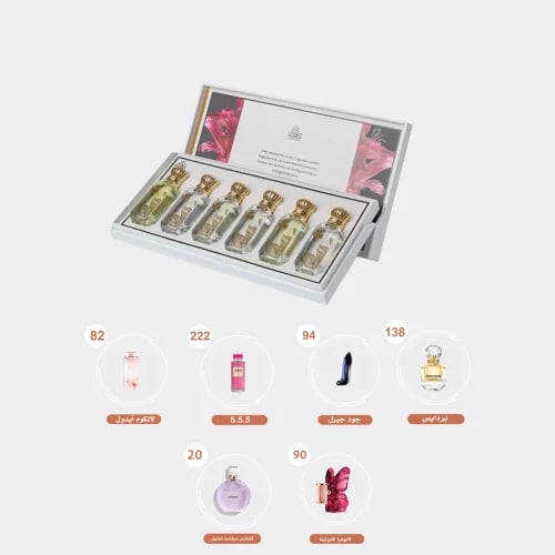 Luxury Package – 6 Perfumes in One Set