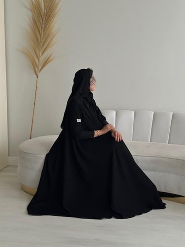 عباية غزل دبل كلوش