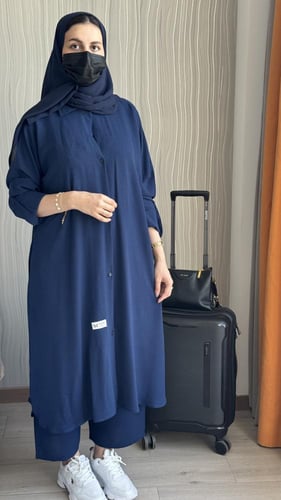 عباية السفر كحلي