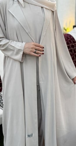 عبايه سفر ياقه بيج