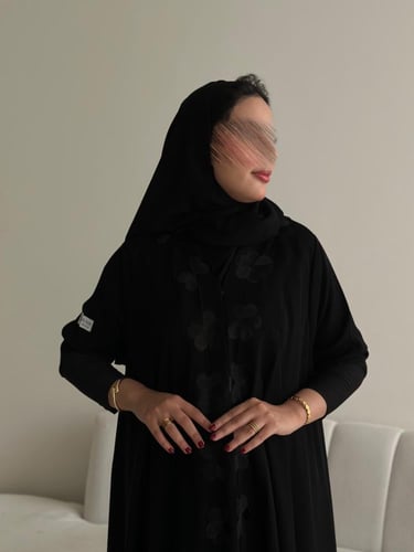 عباية غزل دبل كلوش