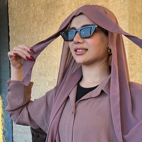 طرحة ربط ثابته لحمي