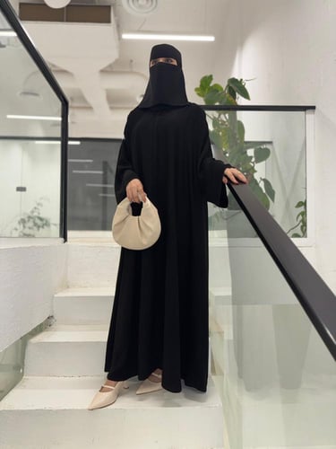 عباية سحاب دبل كلوش