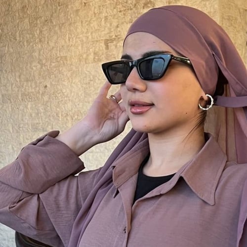 طرحة ربط ثابته لحمي