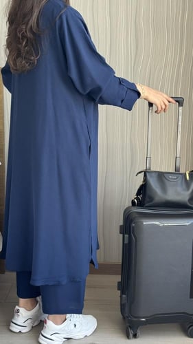 عباية السفر كحلي