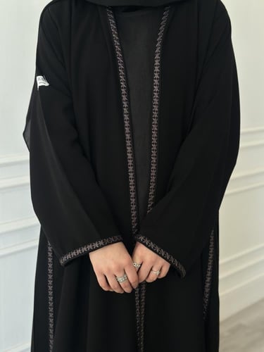 عباية رسيل رمادي