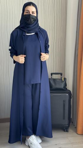 عباية نسناس كحلي