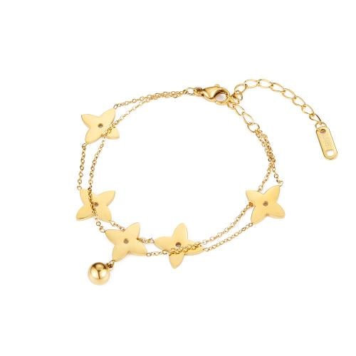 اسوارة نسائية بلون ذهبي