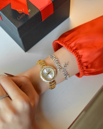 ساعة ماركة قليمير ستانليس ستيل GAS048F