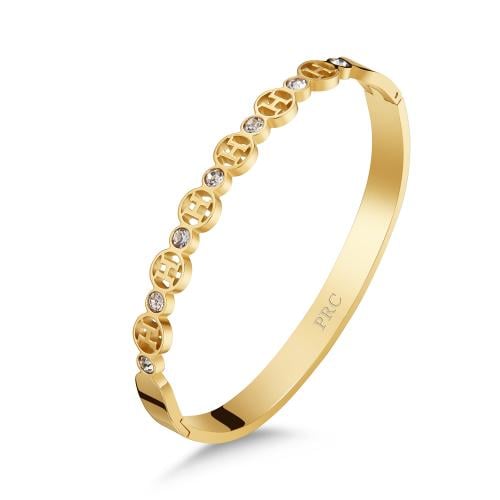 بنجرة نسائية بلون ذهبي