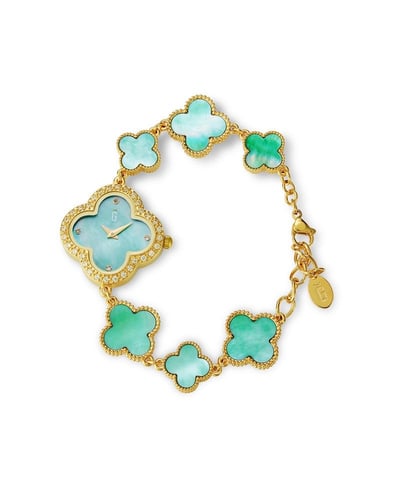 ساعة لارا من معدن النحاس بلون ذهبي GBB033F