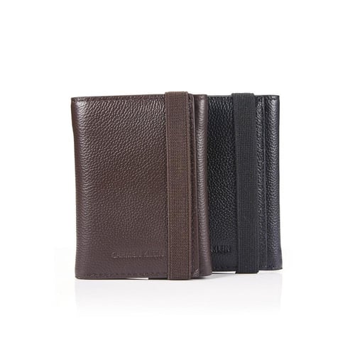 محافظ رجالية جلد ماركة كارمن كلاين