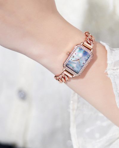 ساعة قمر من معدن النحاس بلون نحاسي GBB030F