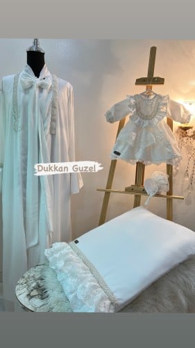 طقم متكامل روب ام مكون من قطعتين + مدس او محمل + ف...