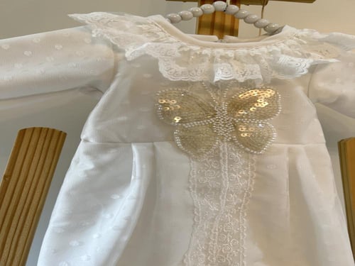 مدس الفراشات المحايد + افرول مولود + قبعة فرنسية +...