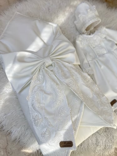 مدس + افرول مقاس من 0-3 + قبعة فرنسية