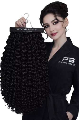 كلبسات 5 قطع كيرلي طبيعي