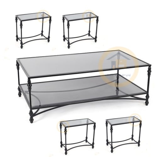 طقم طاولات مستطيل 5قطع