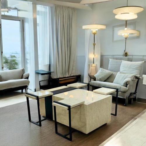 طقم طاولات بديل رخام