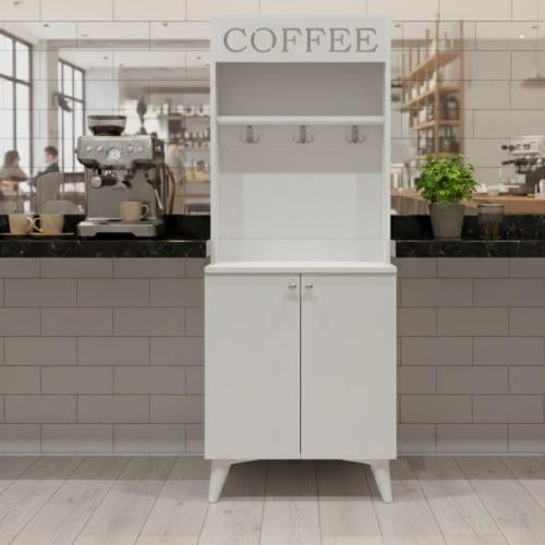 كورنر كافي بلون الابيض