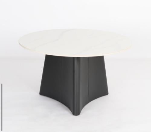 طاولة مفرد سطح سراميك قاعده اسود