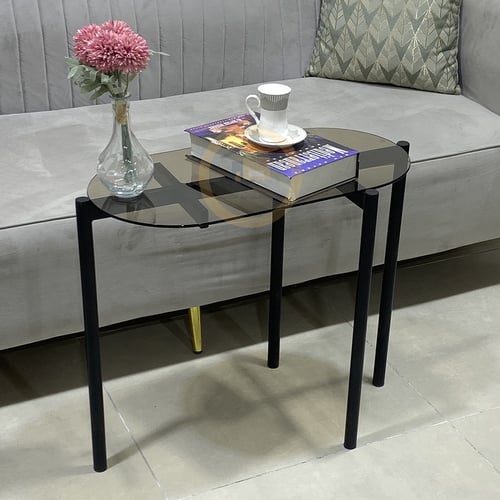 طاولة خدمه عمود اسود