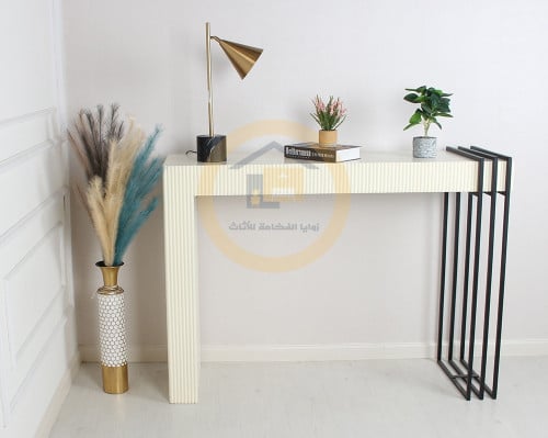 طاولة مدخل كونسول لون سكري