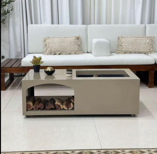 منقل بكس ديكور صاج. بدون غطاء