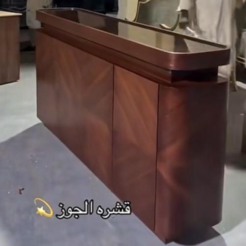 طاولة بوفيه قشره جوز
