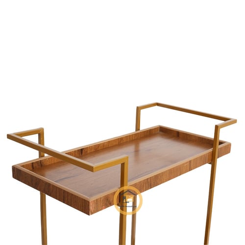 عربية تقديم دورين خشب جوانب