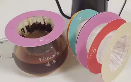 فلتر اظرف دائرية فارغه مع غطاء