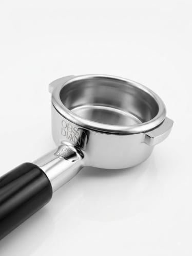 بورتافلتر اوبسيدين 58مم E61 مع باسكت | Coffee naked portafilter Obsidian E61