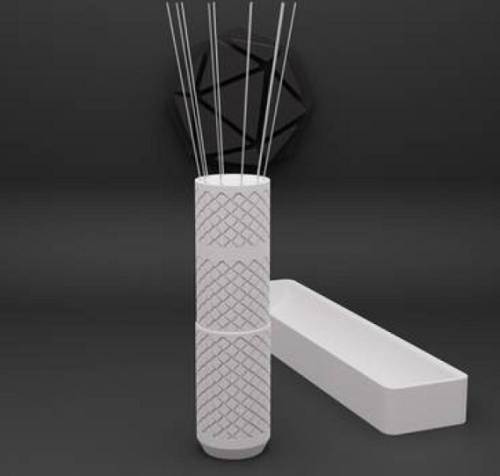 3D مفكك تكتلات سحب 10 ابر ابيض