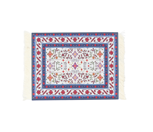 كوستر 18*27 ازرق فارسي