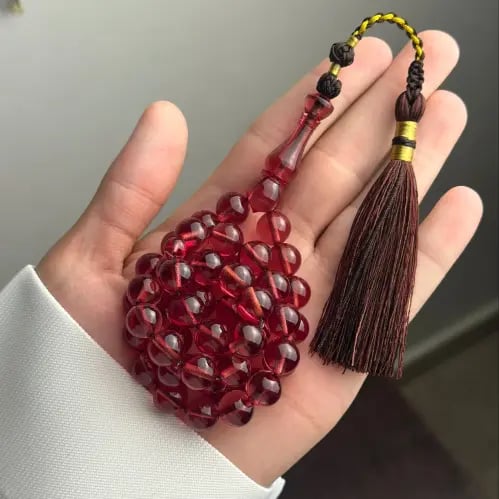 مسباح كركوشة زعفراني بني ملكي