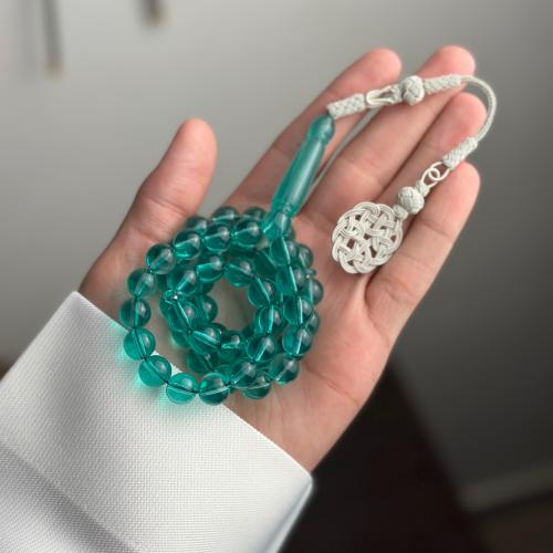 مسباح بكلايت تركوازي شفاف(نحاس)