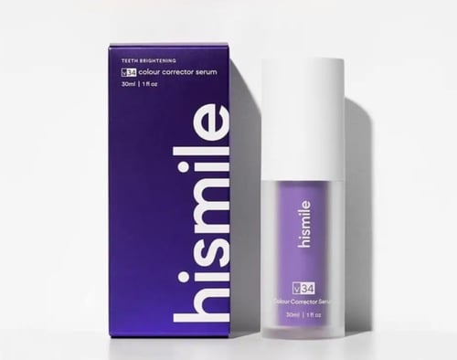 hismile جل تبييض الاسنان الفوري