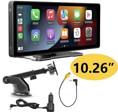 شاشة عالية الجودة HD للسيارات تعمل باللمس