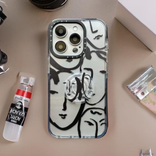 Abstract with popsocket