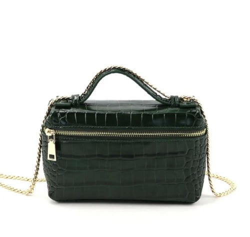 Crossbody Crocodile Bag