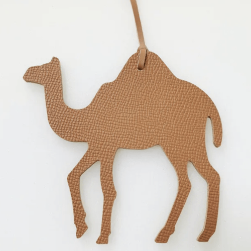 Camel Leather Charm