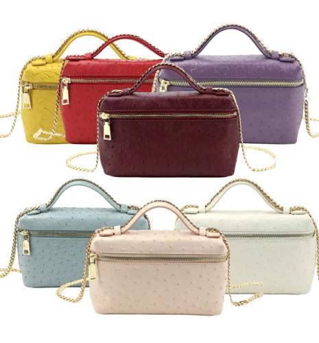 Crossbody Ostrich Bag