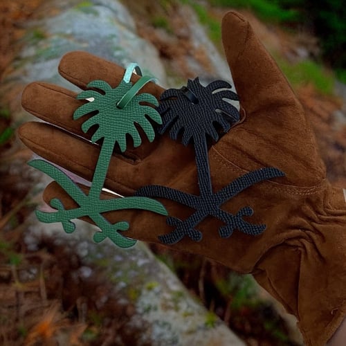 Saudi Leather bag charm