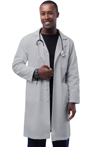 Universal By Adar Collection Unisex 39" Lab Coat w...