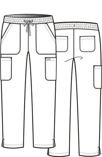 بنطلون سكرب مومنتم النسائي من ميفن بـ6 جيوب