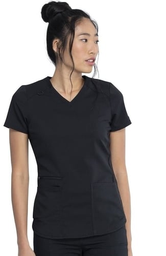 Balance by Dickies Women's Knitted Panel Solid Scr...