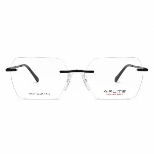 نظاراة طبية فريملس بذراع اسود-82504 AIRLITE